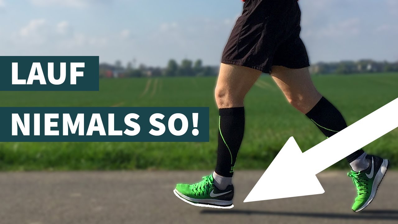 Das ist der ges&uuml;ndeste LAUFSTIL beim Joggen