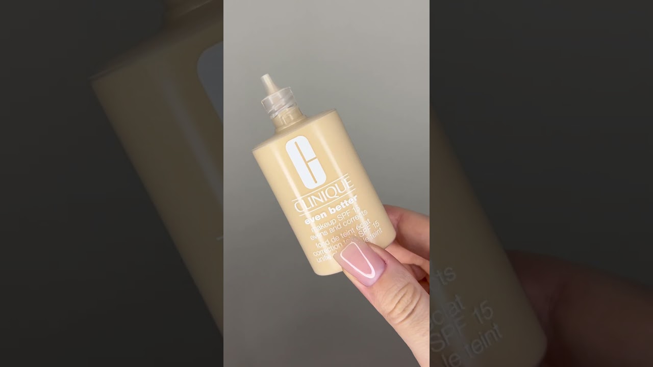 Clinique Even Better Foundation | CN 0.75 Custard📌#clinique #foundation #cosmetics #beauty