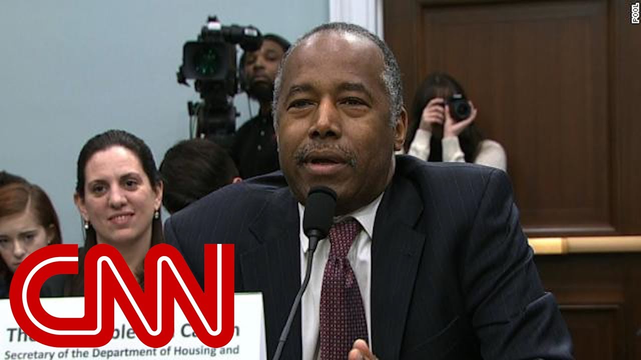 Carson confronted about furniture cost on Capitol Hill
