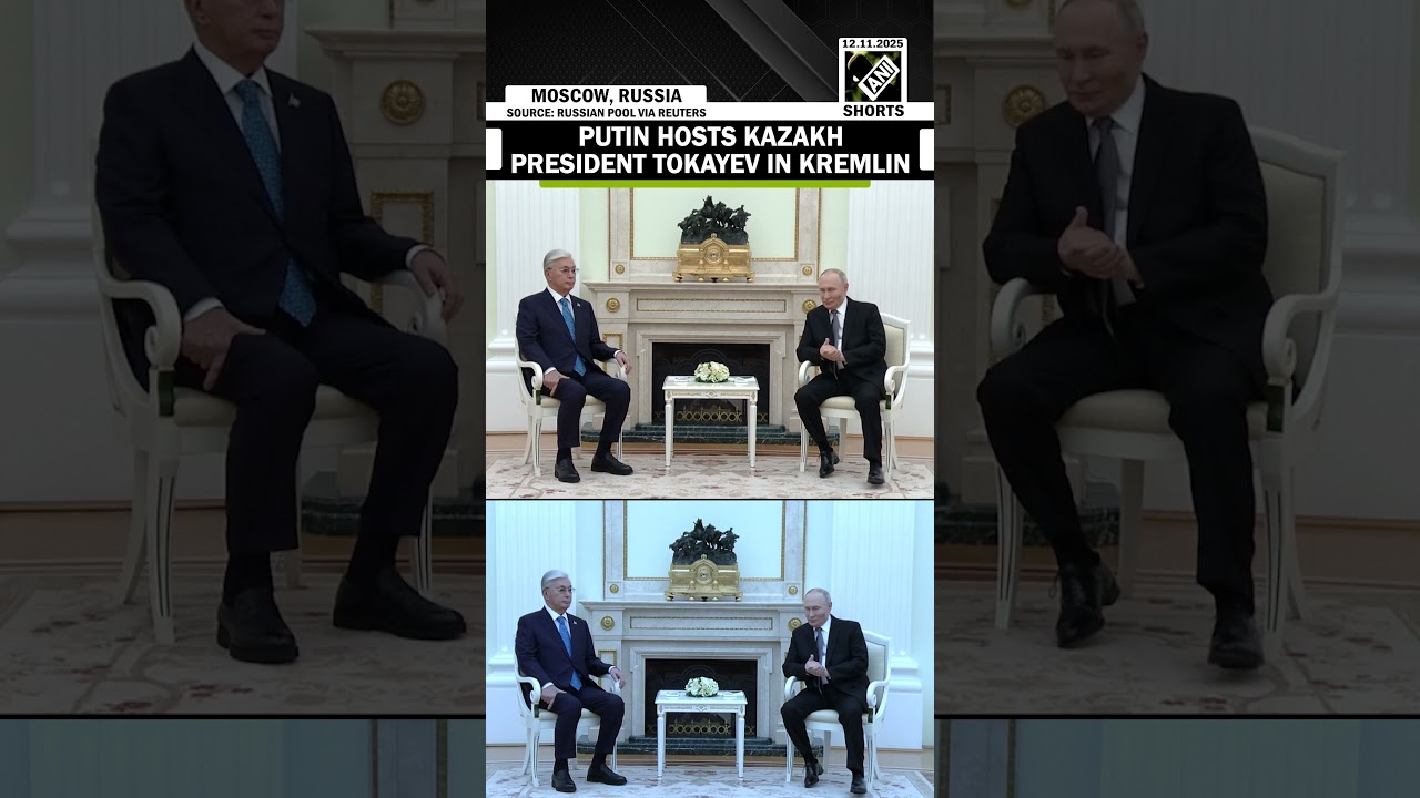 Russia's Putin hosts Kazakh President Tokayev in the Kremlin