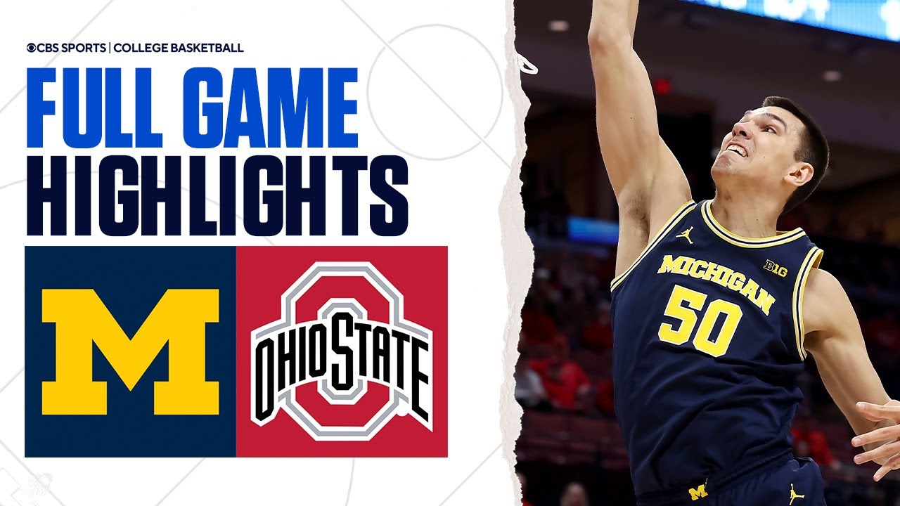 No. 20 Michigan vs. Ohio State | FULL GAME HIGHLIGHTS