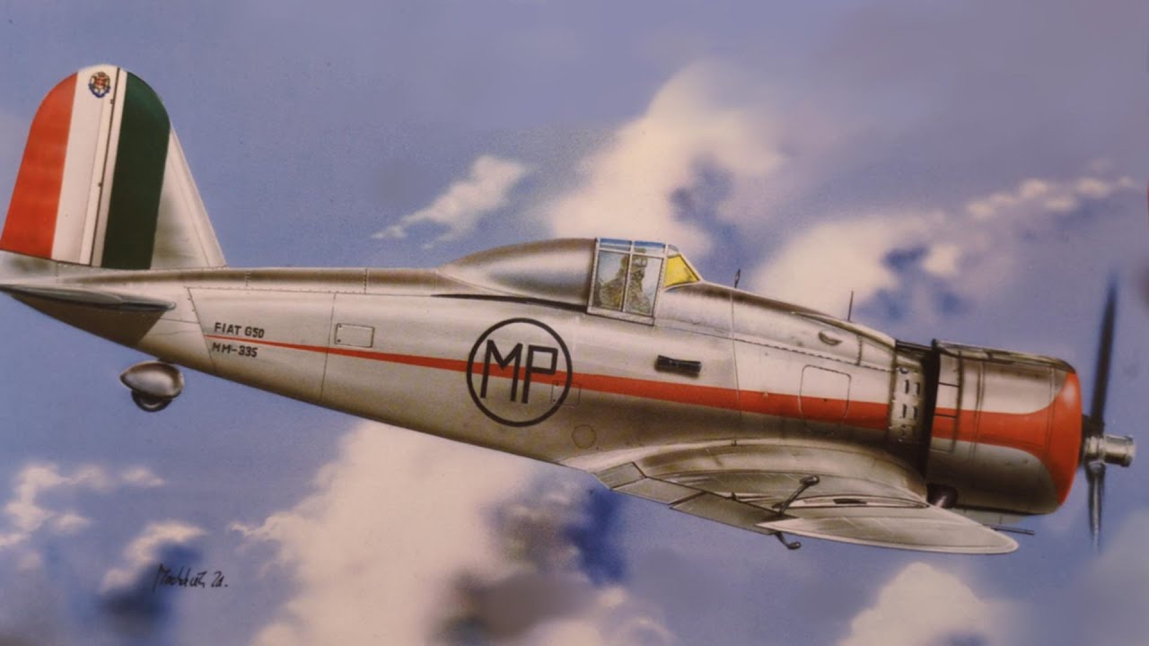 Fiat G.50 Freccia - Jeden z Fiat&oacute;w kt&oacute;ry dostał i skrzydła i kły. (Prezentacja, 1/72, PL, 4K)