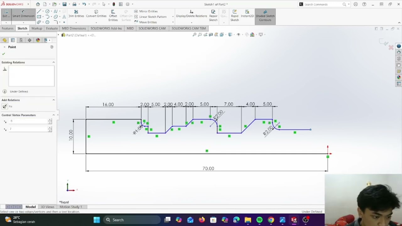 Tugas Pasca Briefing CNC TU-2A | Hafizh Athallah Rahman (21050124140175)