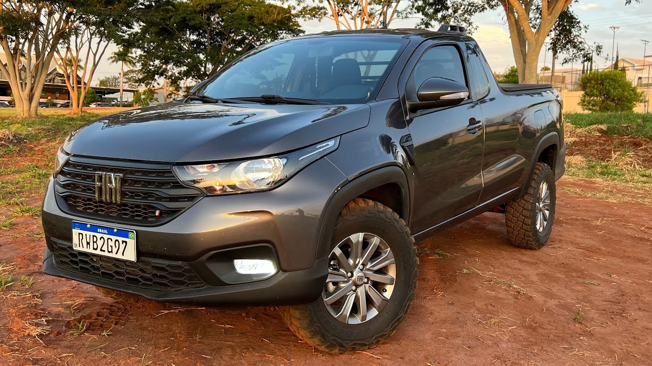 A PICAPE MAIS BRUTA QUE EXISTE HOJE EM DIA?! O SONHO DA GURIZADA, FIAT STRADA 2022🔥🚜💨💨