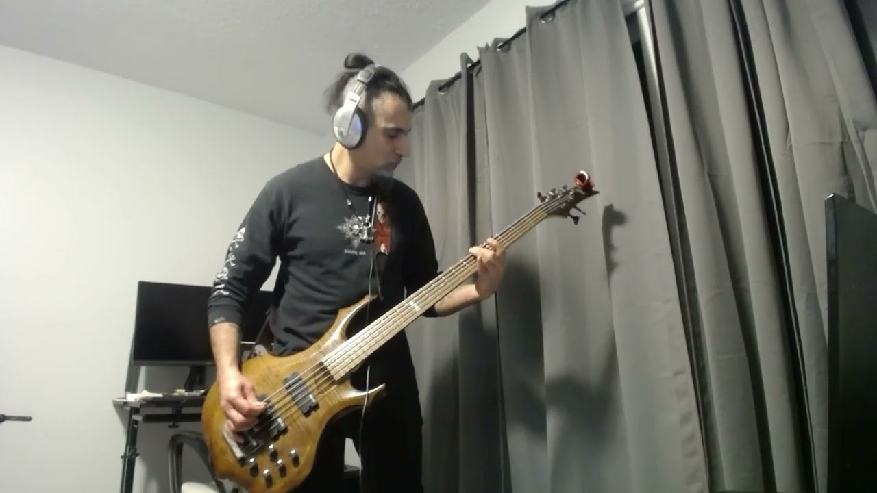 Bass Jamming to Lorna Shore - Unbreakable