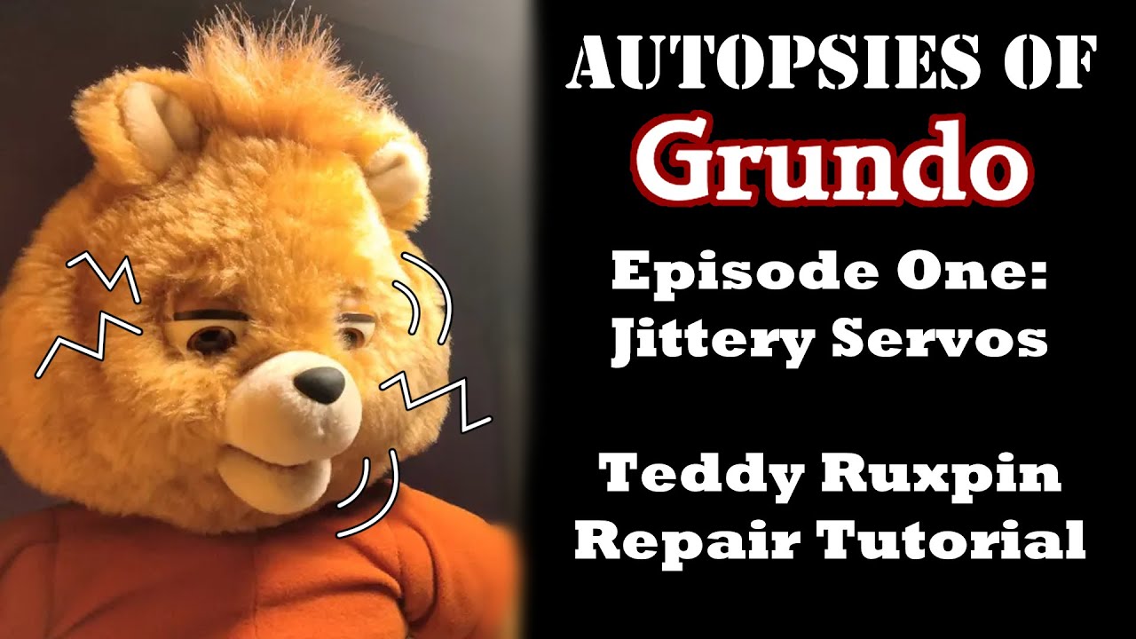 How to Fix Jittery/Excessive Movement in Servos | Autopsies of Grundo - Teddy Ruxpin Repair EP. 1