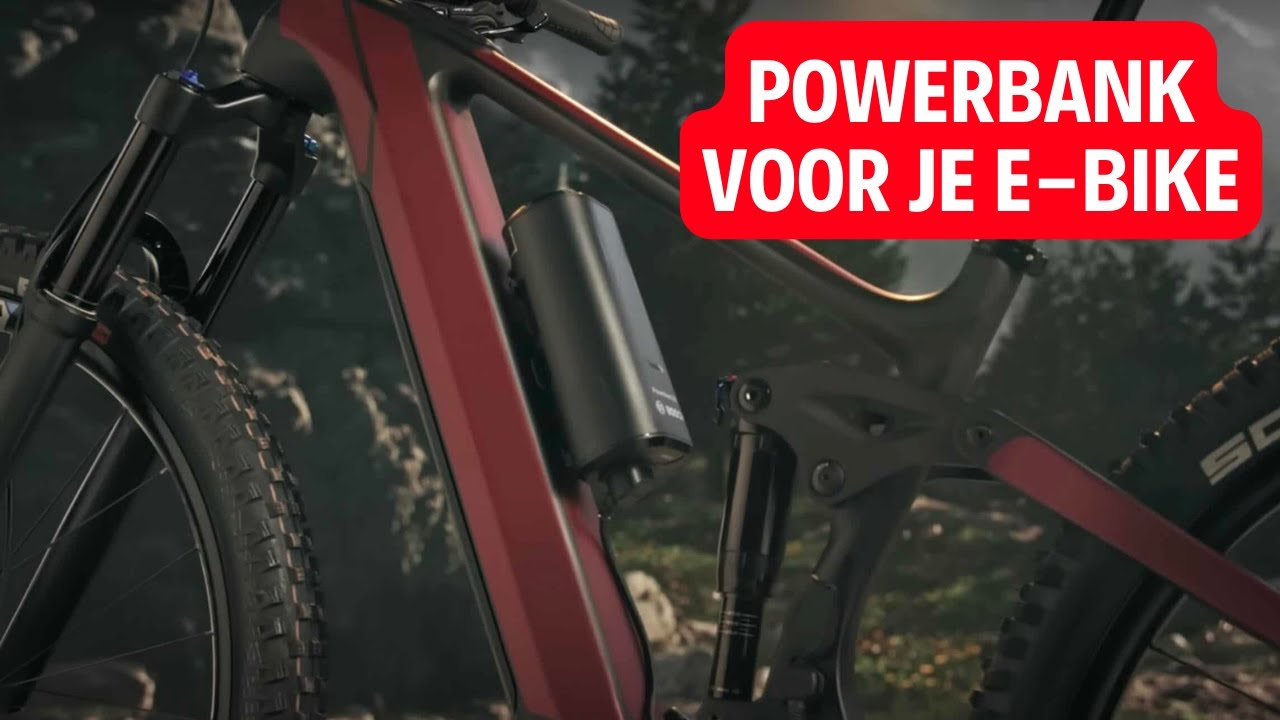 Bosch PowerMore 250 - Extra accu in vorm van een Bidon.