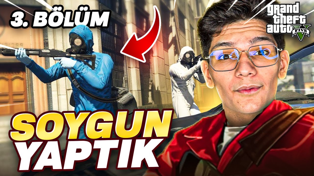 5 MİLYON DOLARLIK MÜCEVHER SOYGUNU. ZENGİN OLDUM - GTA V HİKAYE 3. BÖLÜM