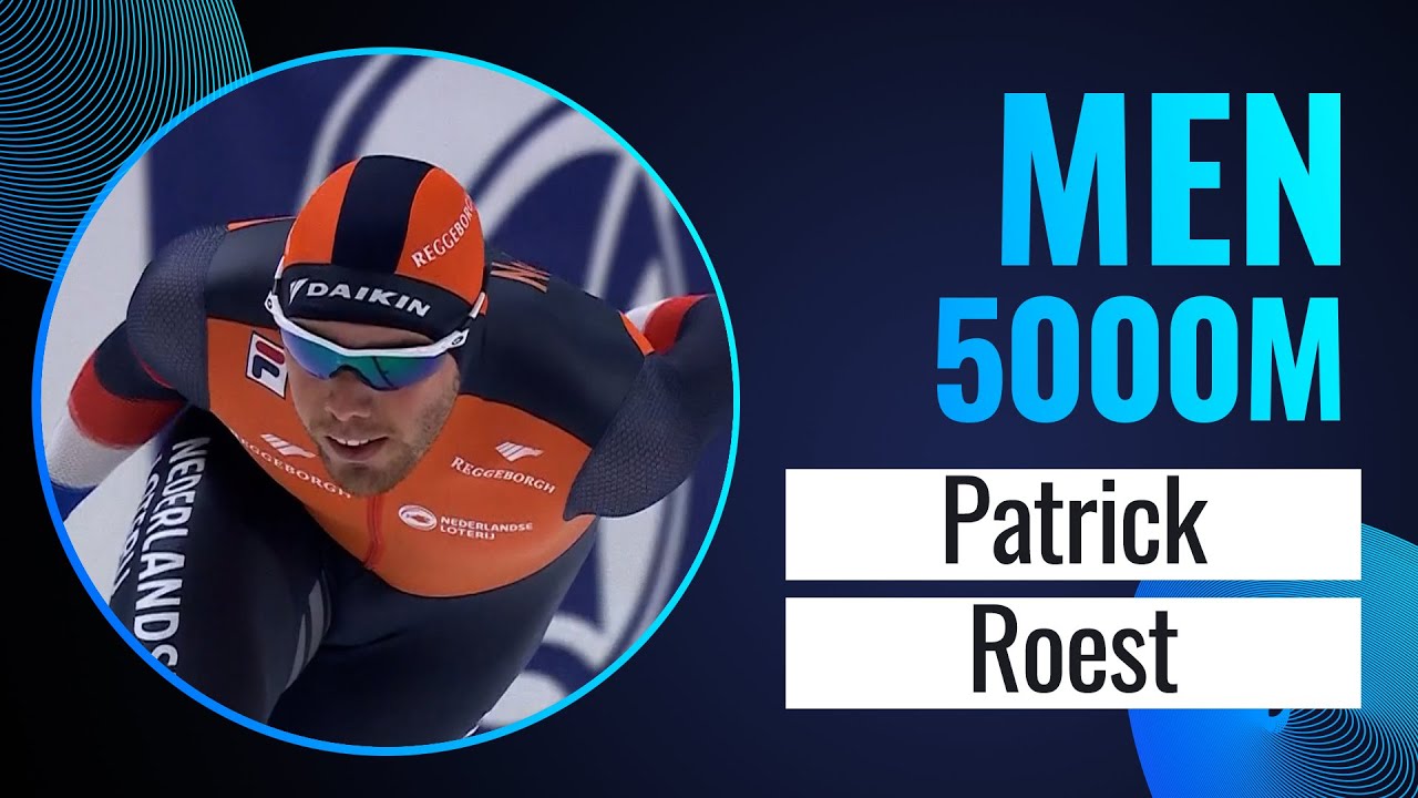 Patrick ROEST (NED) | Winner | 5000m Men | Tomaszów Mazowiecki 2023 | #SpeedSkating