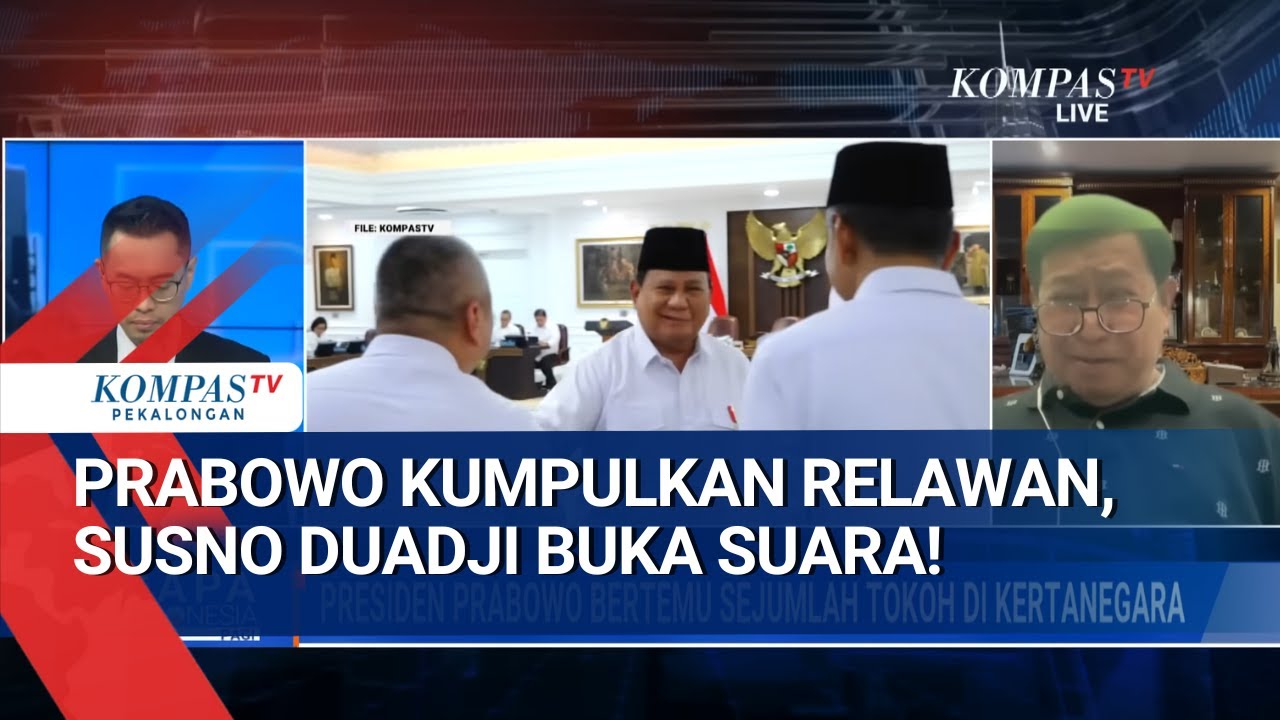 Sinyal Besar dari Kertanegara! Susno & Relawan Ungkap Arah Politik Prabowo
