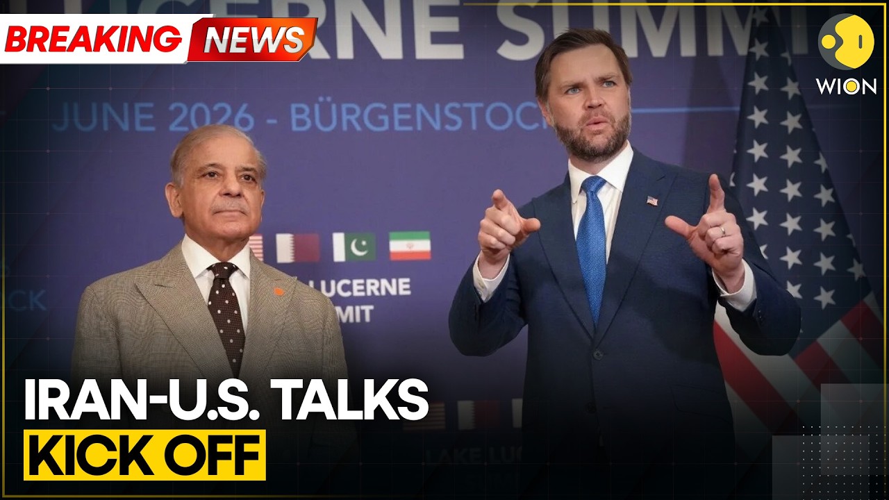 Iran-US Talks Kick Off in Switzerland; Shehbaz Sharif, Asim Munir Review Arrangements |WION BREAKING