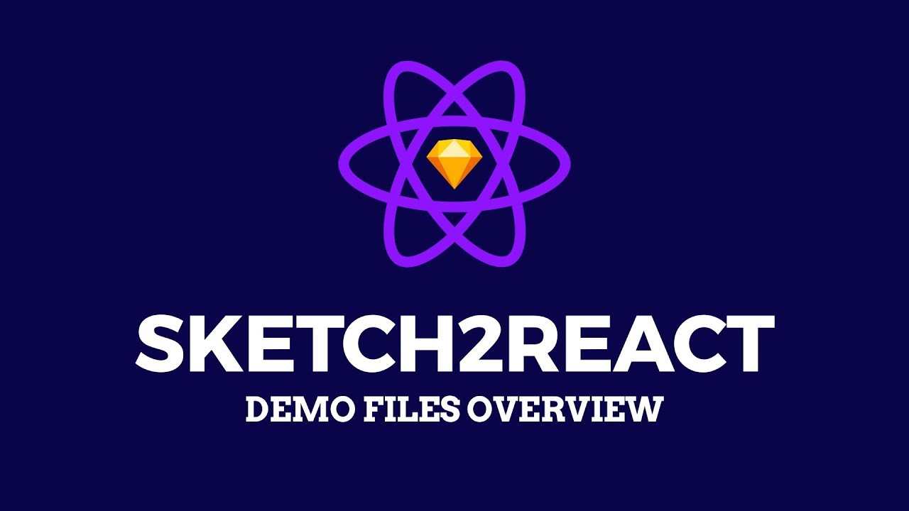 Sketch2React - Demo Files Overview