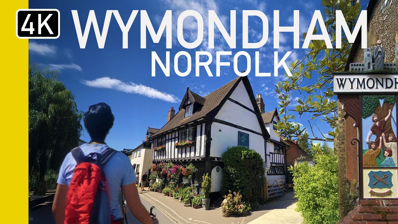 Wymondham, Norfolk, England - A medieval town frozen in time [captions]
