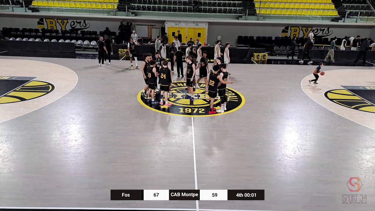 #basket U18ELITE FOS SUR MER VS CAB MONTPELLIER