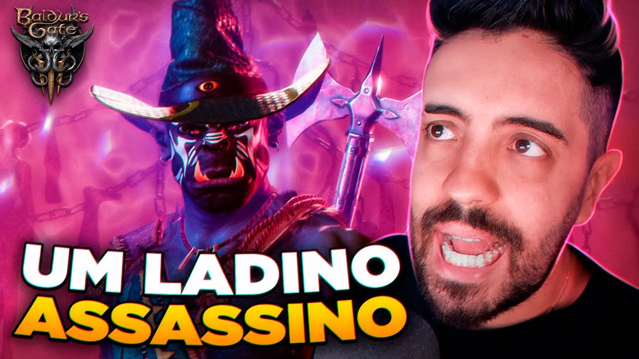 BALDURS GATE 3: LADINO ASSASSINO - VOCE PRECISA TER UM NO SEU GRUPO! BUILD E GUIA