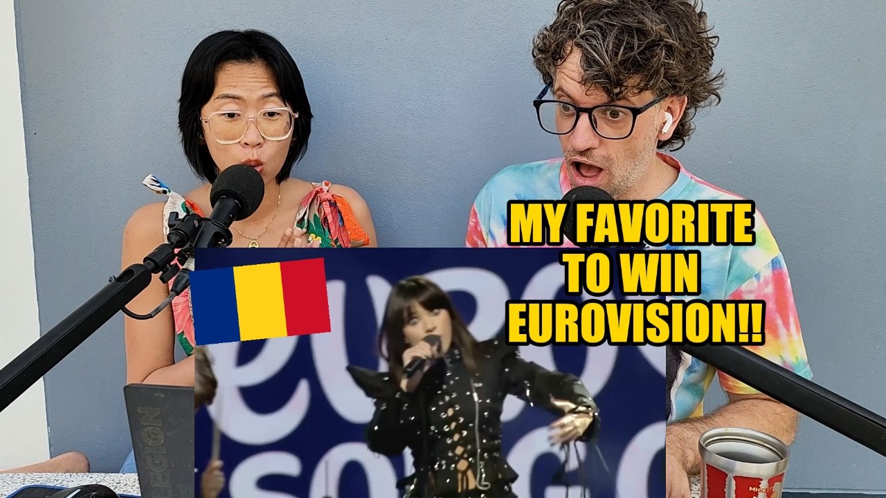 Our REACTION to Alexandra Căpitănescu - Choke Me (Semifinalist Eurovision România 2026)