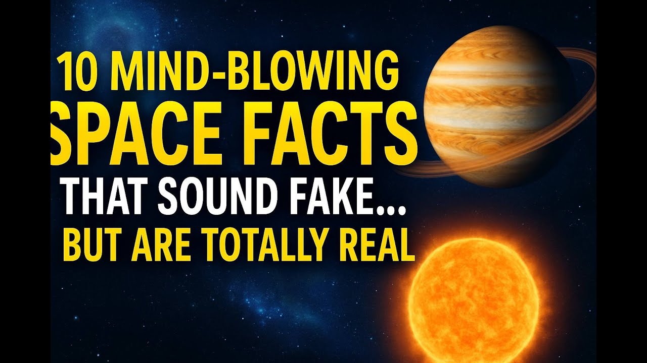 10 Mind-Blowing Space Facts That Sound Fake… But Are Totally Real