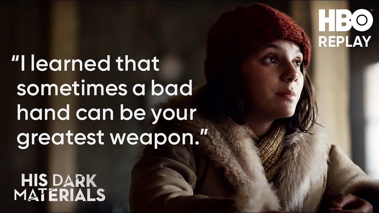 His Dark Materials: Lyra Interrupts Lee’s Breakfast | HBO Replay