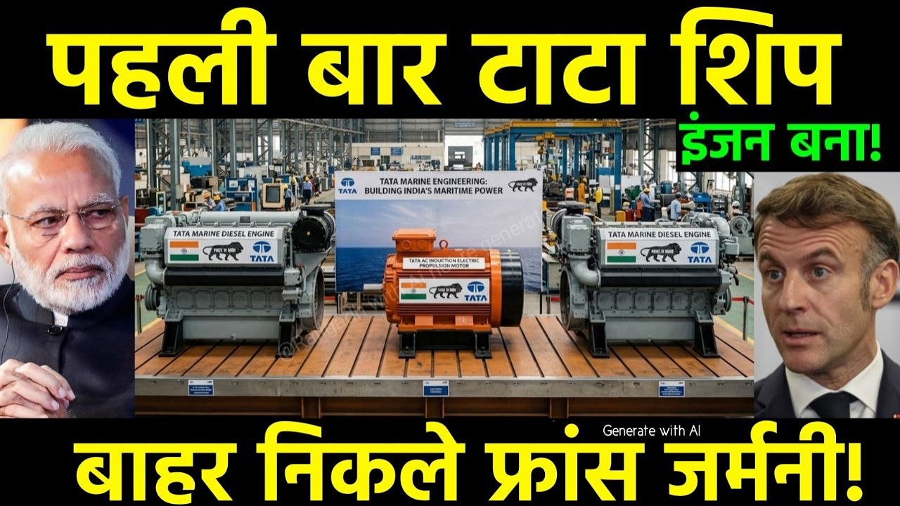 Tata Group का धमाका! Kerala में $1 Billion निवेश से बनेगा Ship Building हब, China-Pak को झटका