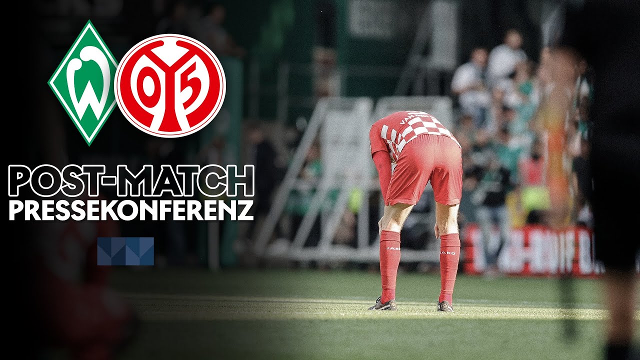 Die Pressekonferenz nach dem Spiel gegen Werder Bremen | #SVWM05 | #05ertv | Saison 2023/24