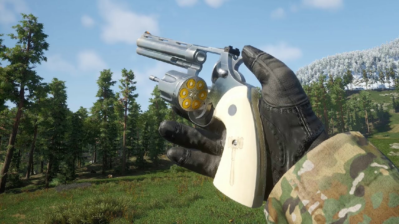 SCUM - New Update Revolver Reload And Inspect Animations