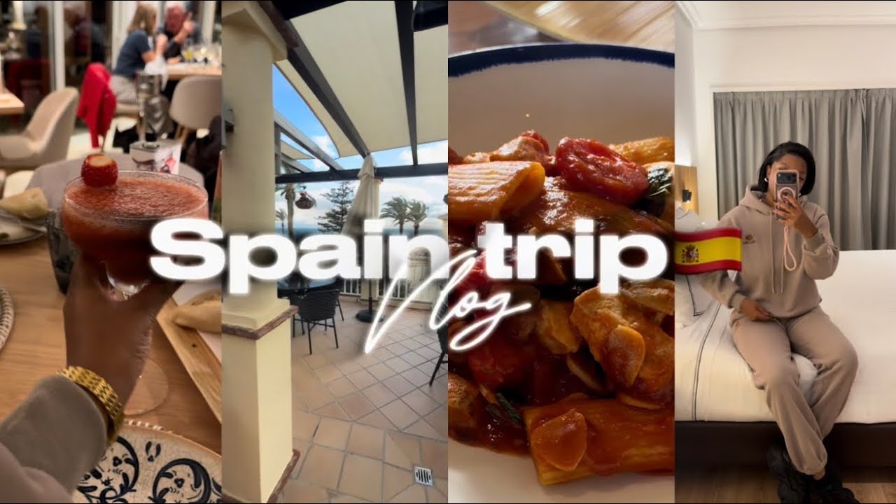 VLOG: SPAIN TRIP… a night in Madrid & then Marbella city.
