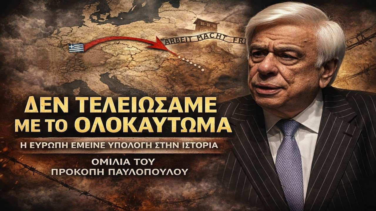 Όταν η Ιστορία “φτάνει στα όριά της”! Παυλόπουλος για Άουσβιτς, Ευρώπη και το “αυγό του φιδιού”
