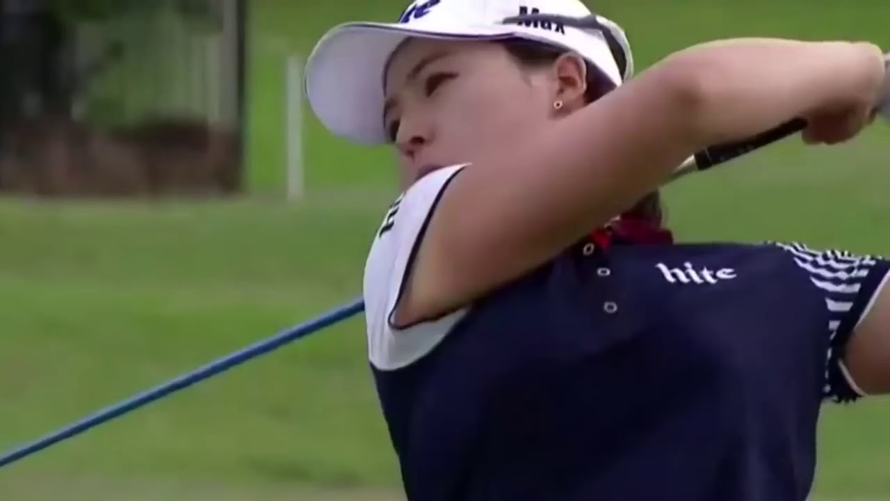 전인지 골프 스윙 Chun In gee Golf Swing Driver, iron 드라이버, 우드, 아이언, 웨지 스윙 슬로우모션동영상