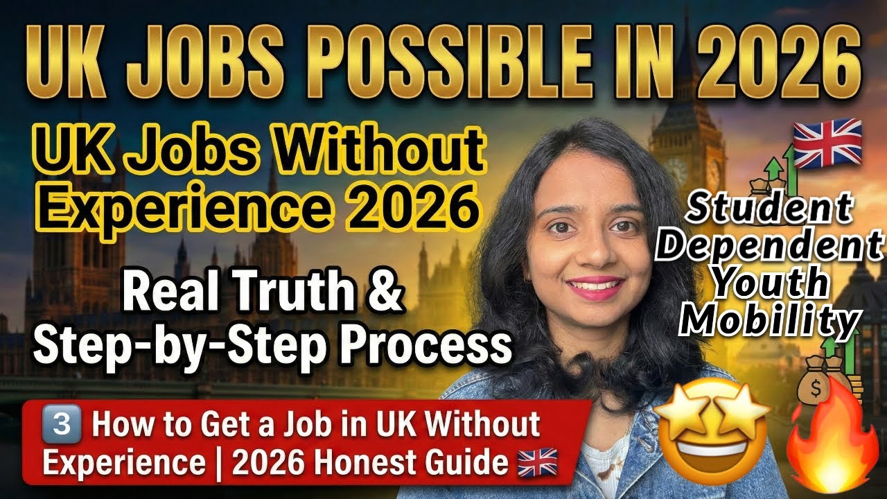 UK Jobs Without Degree or Experience? | 2026 Reality Check 🇬🇧