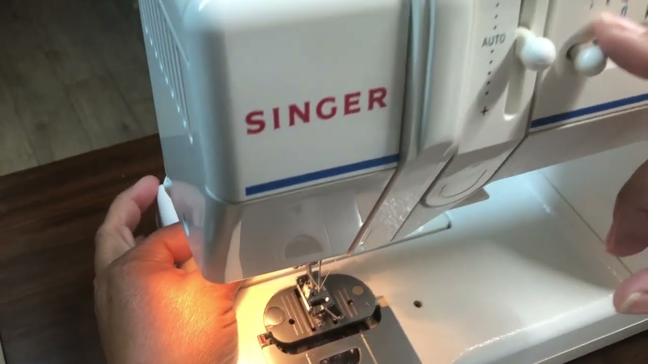 SINGER 9217: DEVANANDO EN LA CAJA DE BOBINA (CARRETE)