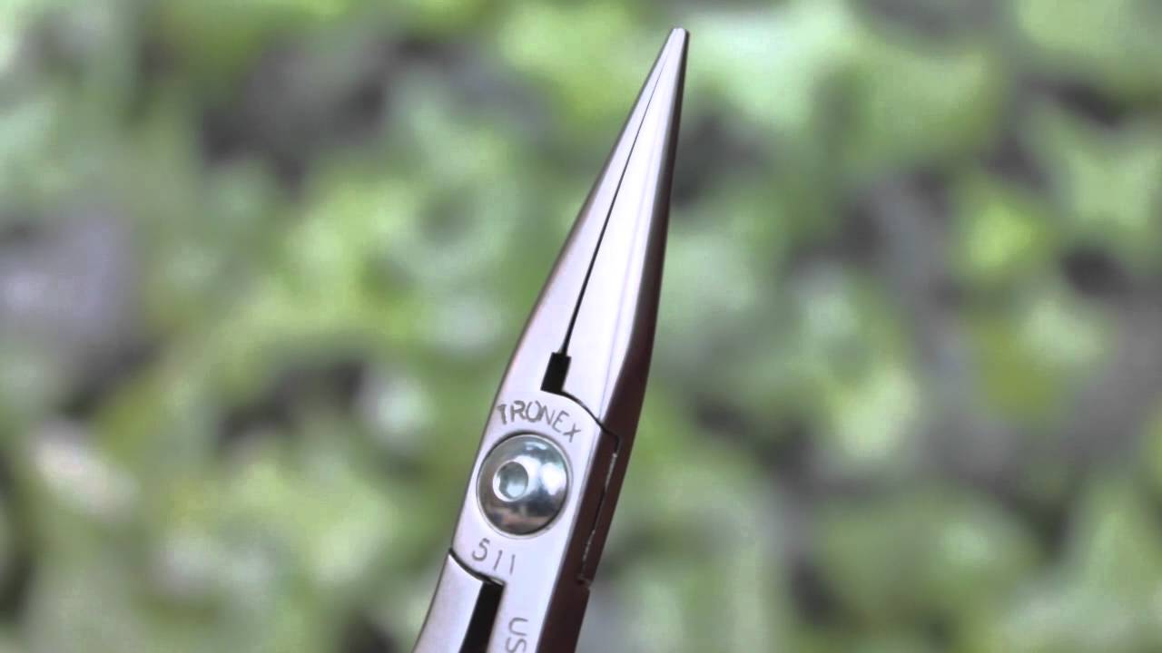 Tronex 511 Long Chain Nose Pliers Demo & Review in HD