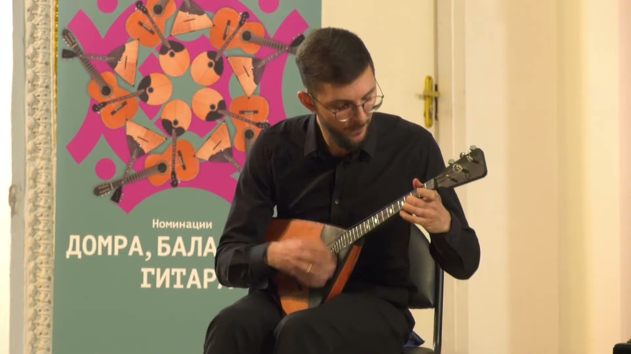 А. Марчаковский Концерт для балалайки с оркестром №1. Амвросий Тарасов, Анна Воробьева