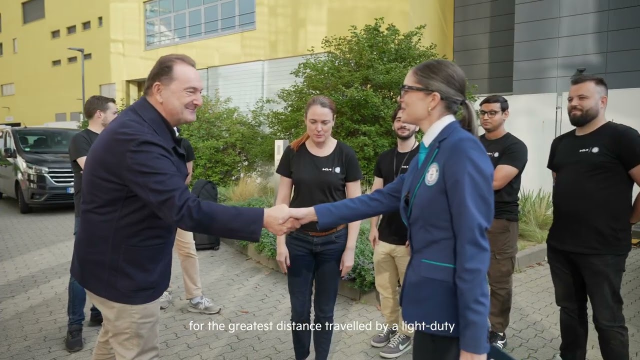 The Kia PV5 Cargo sets a GUINNESS WORLD RECORDS&trade; title