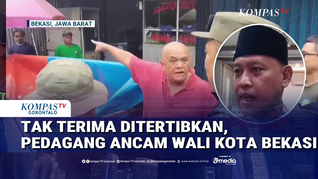 Tak Terima di Tertibkan, Pedagang Ancam Wali Kota Bekasi