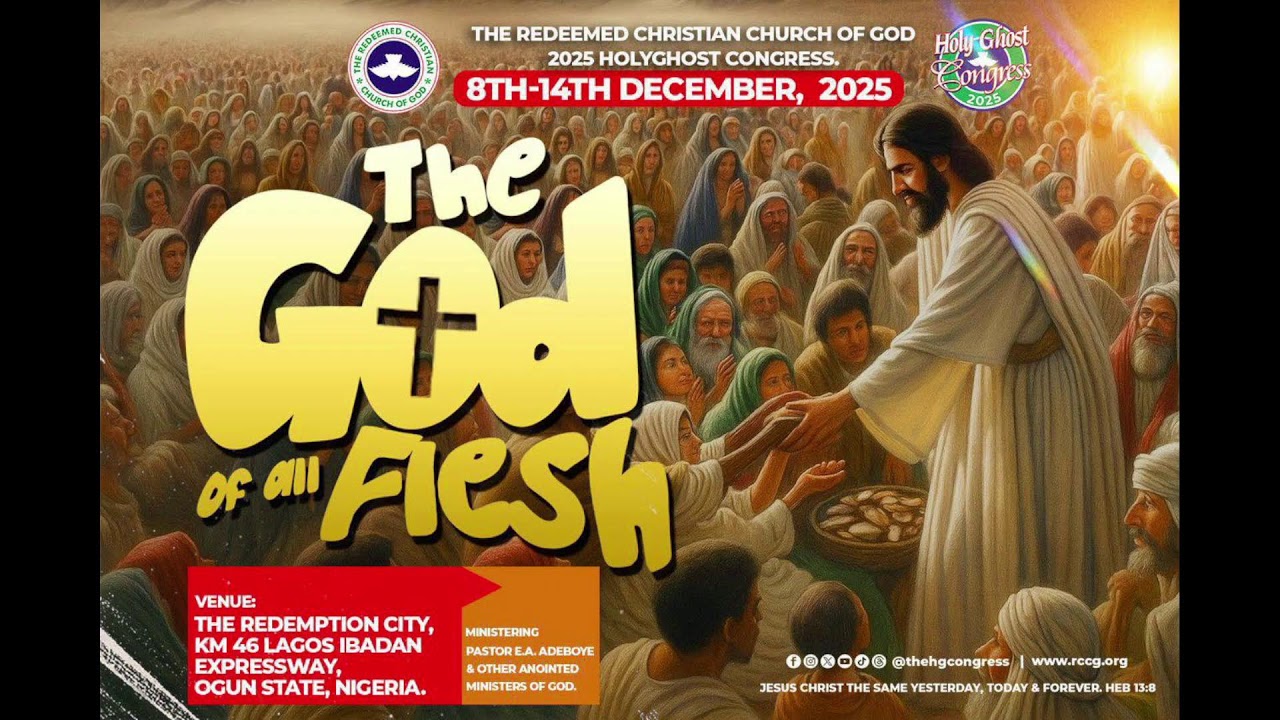 2025 Holy Ghost Congress (Theme: THE GOD OF ALL FLESH) - Day 5 Morning - 12th December, 2025