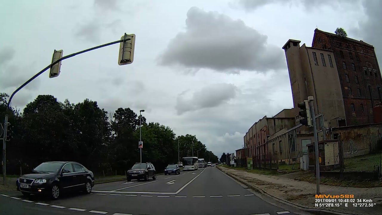 D: Gemeinde Krostitz. Landkreis Nordsachsen. Ortsdurchfahrt. September 2017