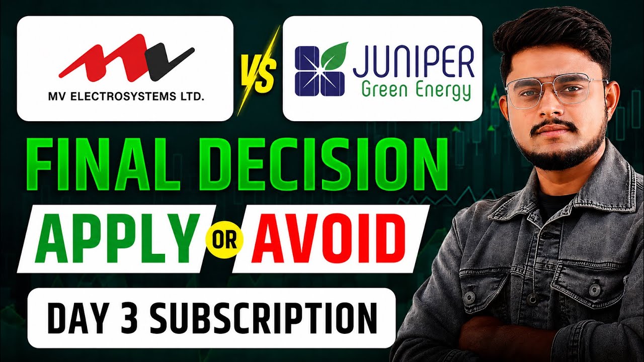 MV Electrosystems IPO Final Decision || Juniper Green Energy IPO Final Decision 