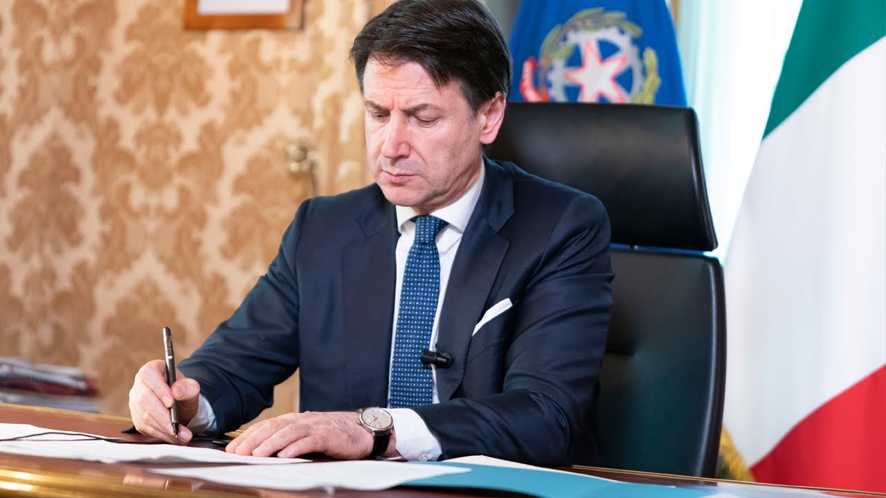 Dichiarazione  del Presidente Conte