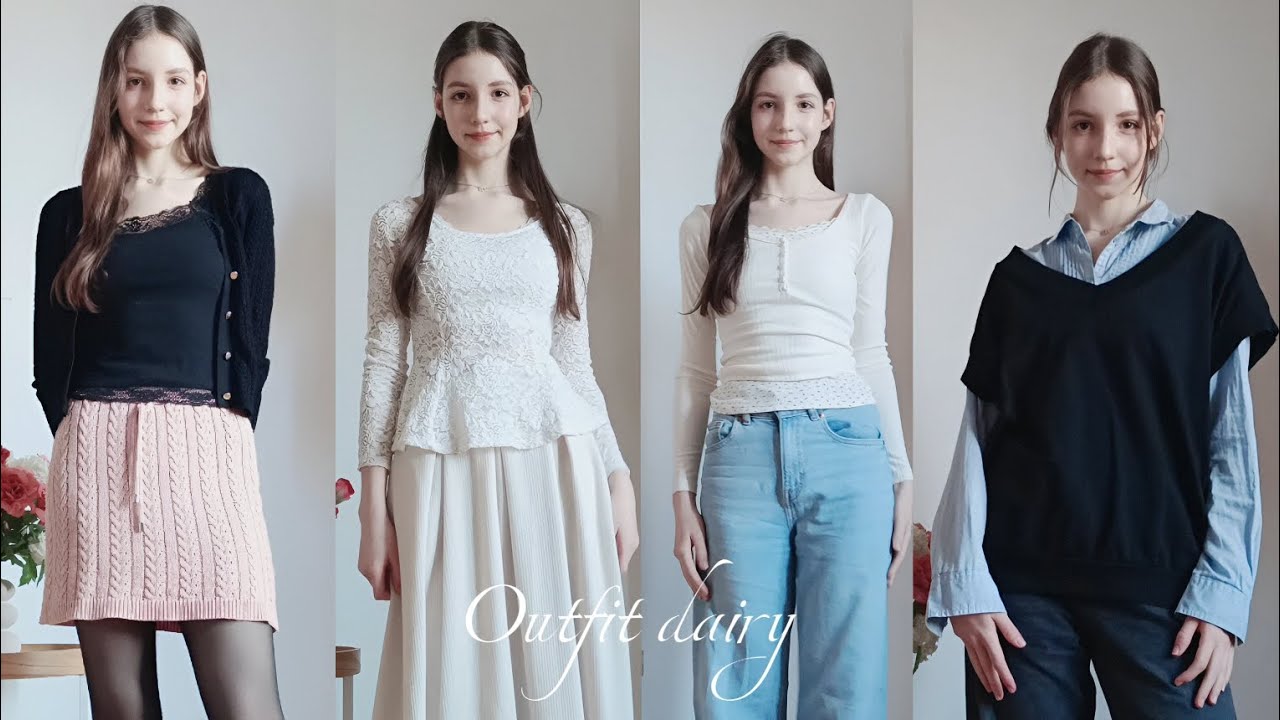 Outfit Dairy ✎ᝰ. | 10 outfits casual, elegant, cute & more 𓍯𓂃𓏧♡