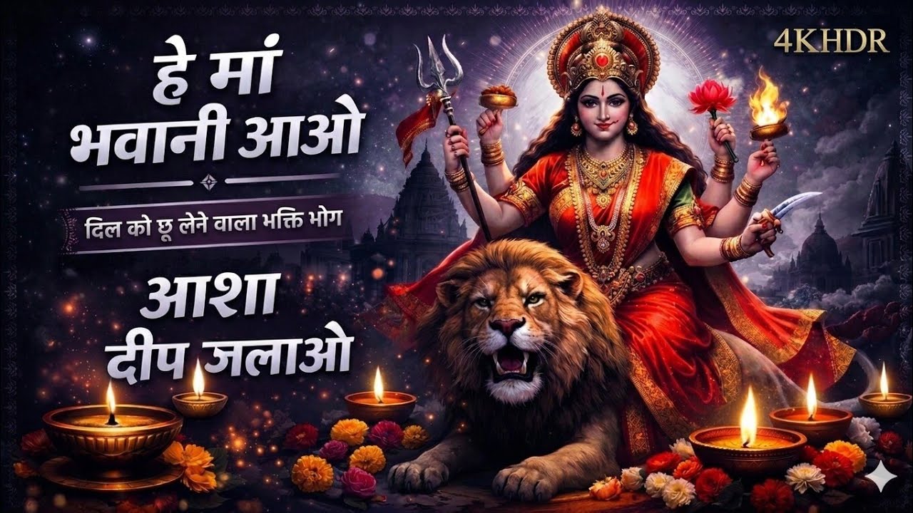 Hey Maa Bhawani Aao 🙏 | Dil Ko Chhoo Lene Wala Bhakti Geet | Aasha Deep Jalao