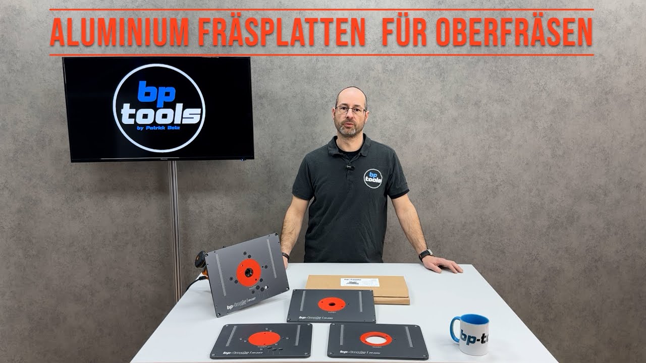 Aluminium Fräsplatten für Oberfräsen | bp-tools