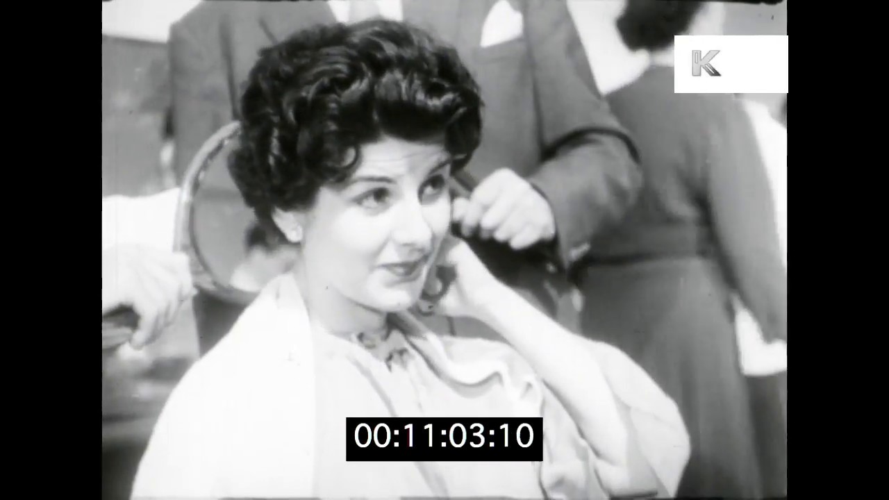 Trip to the Beauty Salon, 1950s London in HD | Kinolibrary