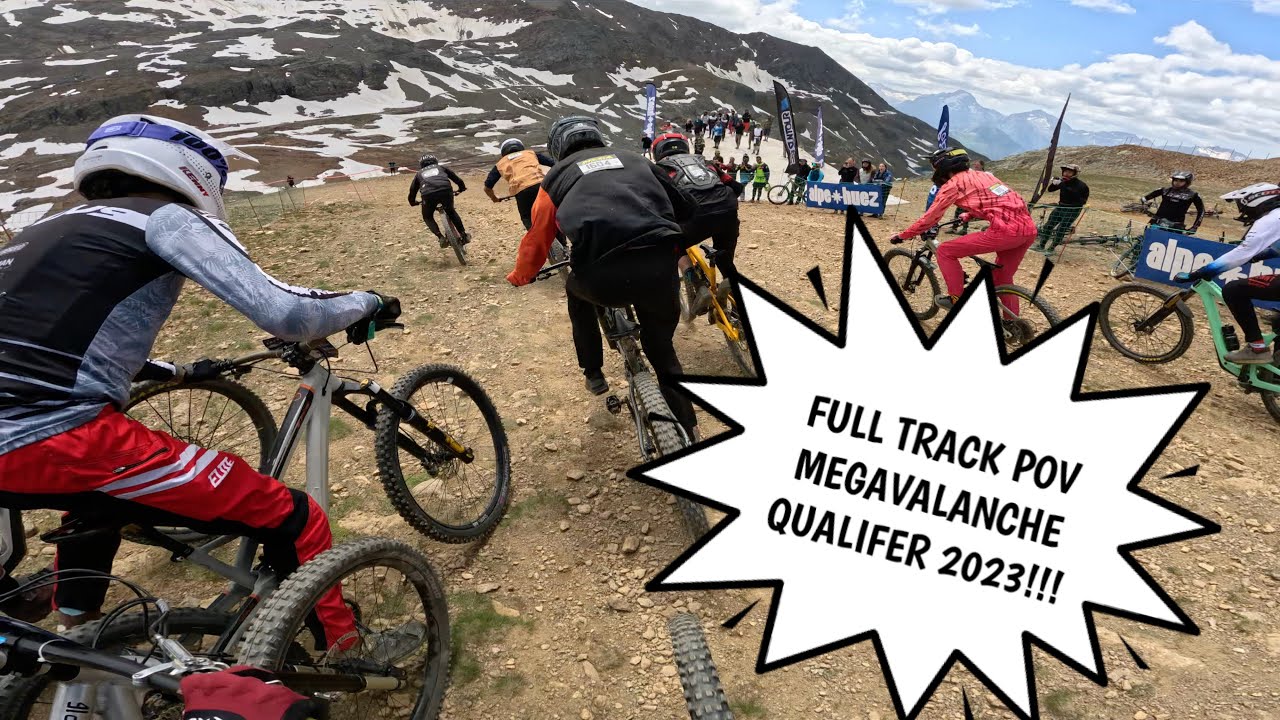 CRAZIEST RACE CONCEPT EVER! FULL RUN POV MEGAVALANCHE QUALIFIER 2023!