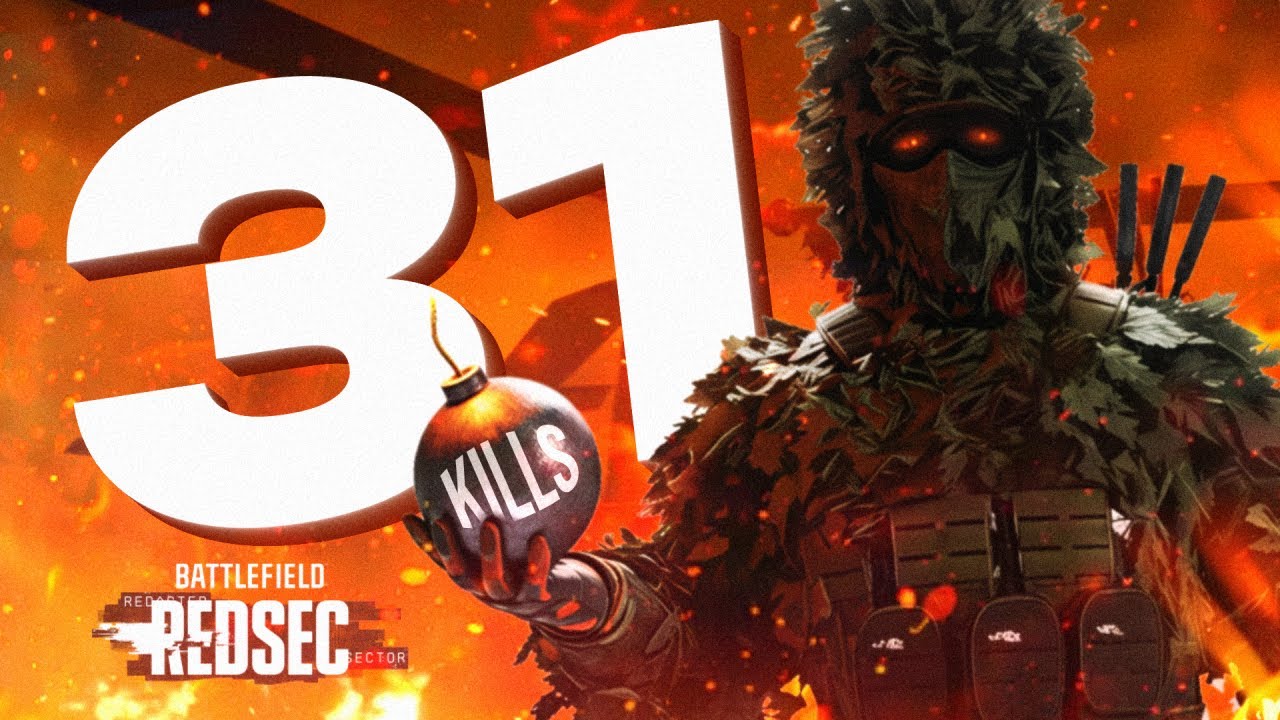31 KILLS JOGANDO SOLO SQUAD NO BATTLEFIELD REDSEC