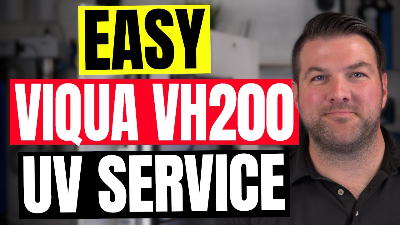 Упрощенное обслуживание УФ-лампы и чехла УФ-системы Viqua VH200