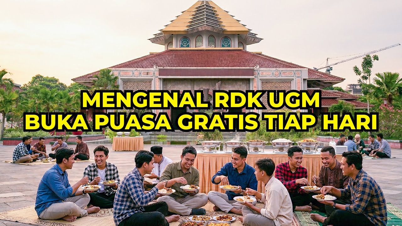 Tradisi Ramadhan di Kampus UGM, 1500 Porsi Dibagian Tiap Hari Untuk Buka Puasa!