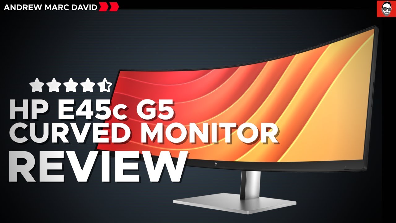ОБЗОР изогнутого монитора HP E45c G5 DQHD: единственный монитор, который вам понадобится