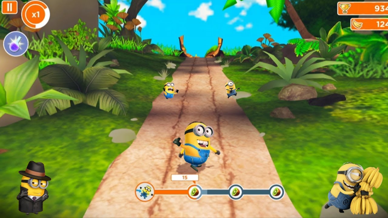 Despicable Me: Minion Rush — The Volcano FHD GamePlay