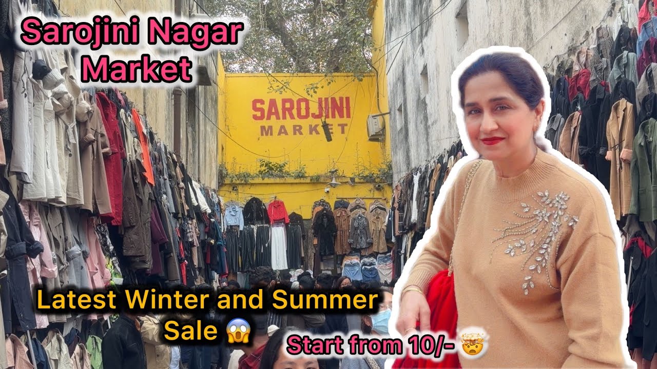 Sarojini Nagar Market Delhi 🛍️ | Delhi’s Cheapest Fashion Market!