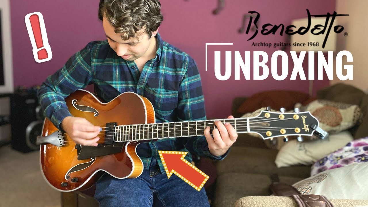 I Got A NEW Guitar... Unboxing Video!!